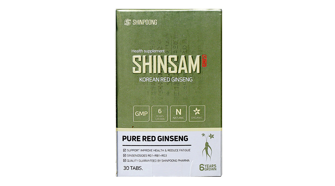 Shinsam Hồng Sâm Hàn Quốc Hộp 30 Viên