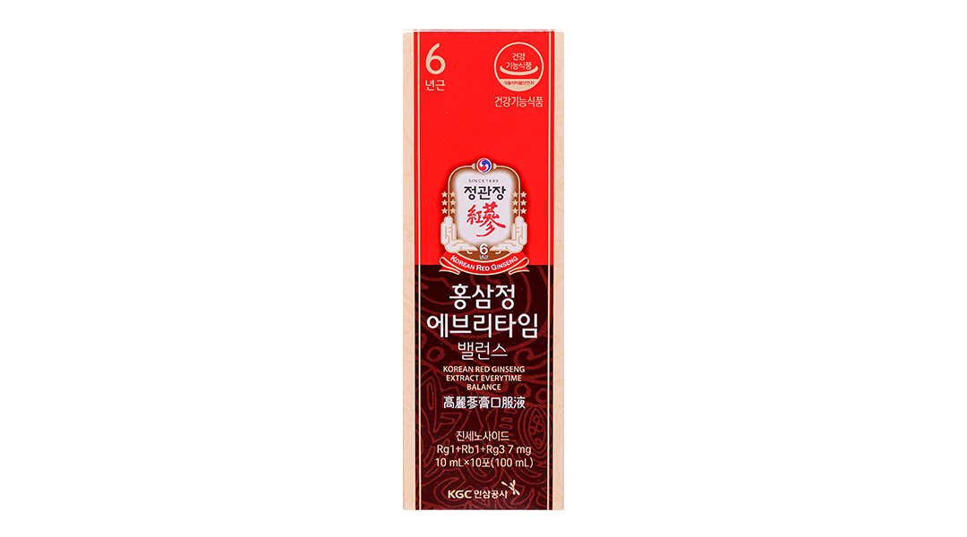 Thực phẩm bảo vệ sức khỏe Korean Red ginseng extract everytime balance