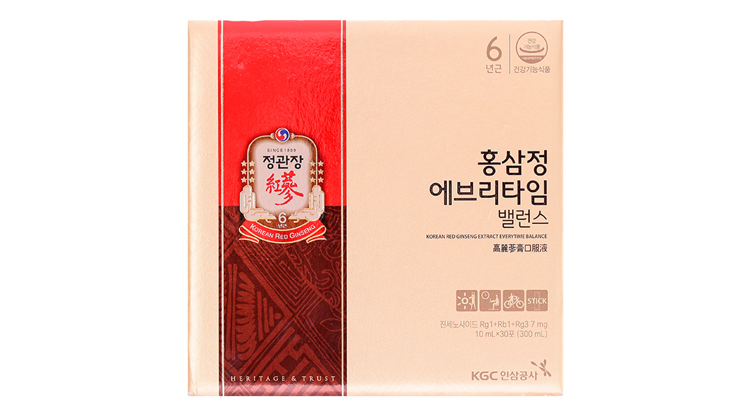 Thực phẩm bảo vệ sức khỏe Korean Red ginseng extract everytime balance