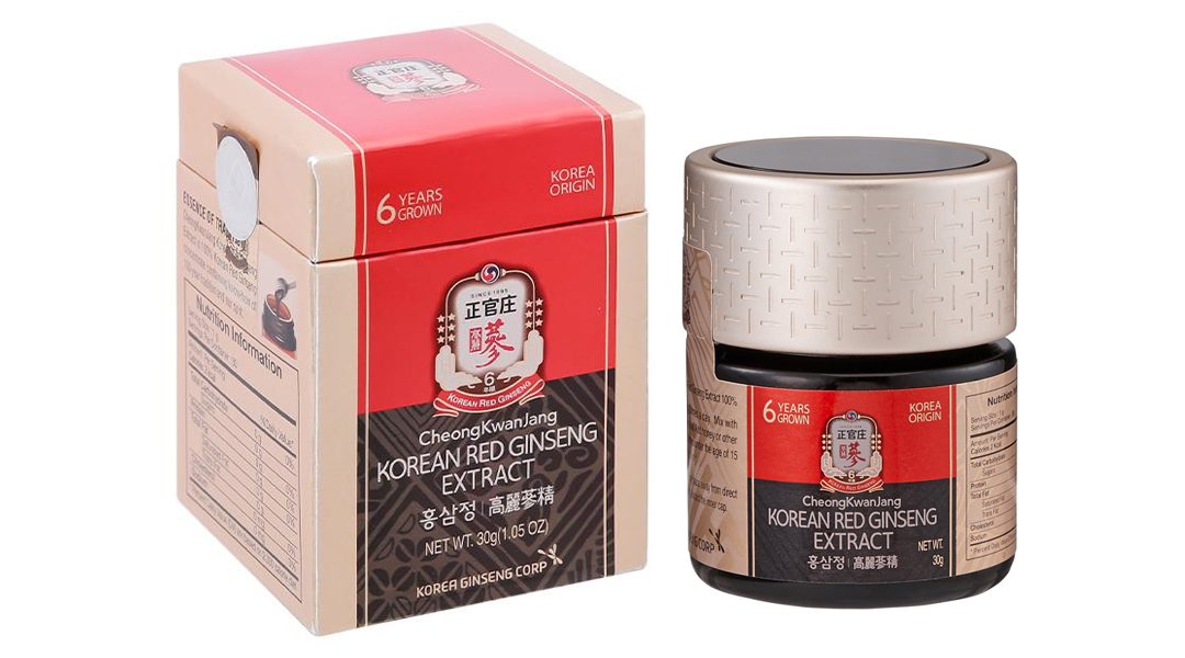 Thực phẩm bảo vệ sức khỏe Korean Red Ginseng Extract