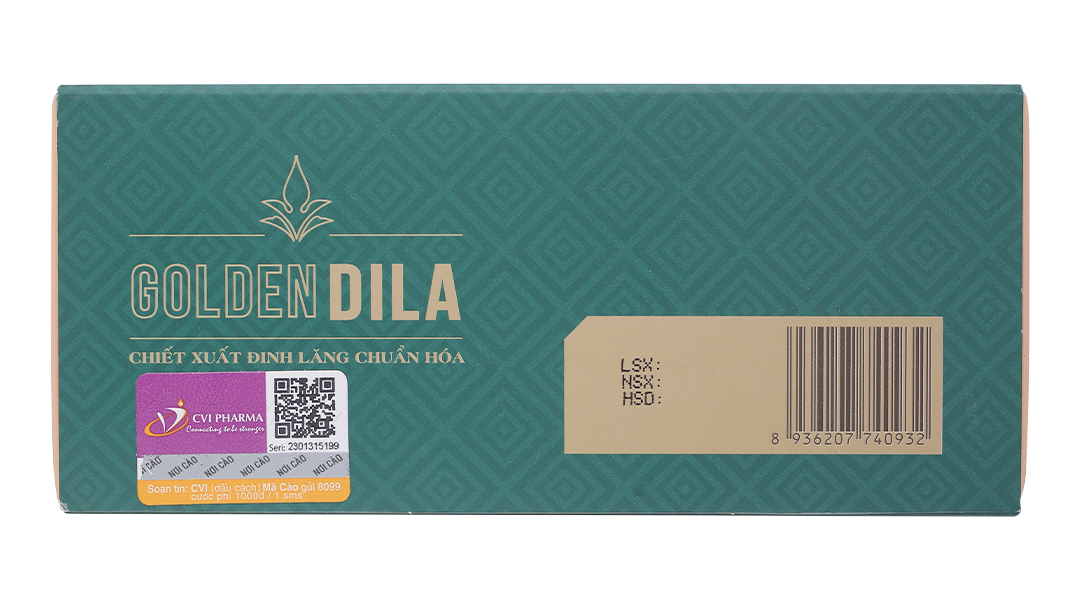 Thực phẩm bảo vệ sức khỏe Golden Dila