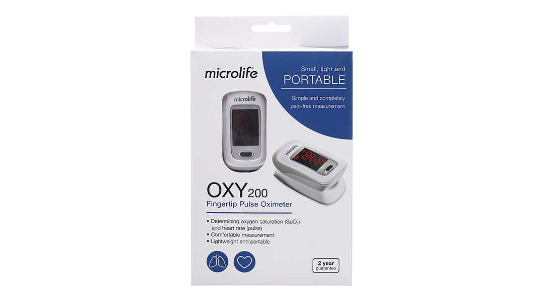 Máy đo nồng độ oxy trong máu SPO2 Microlife Oxy 200