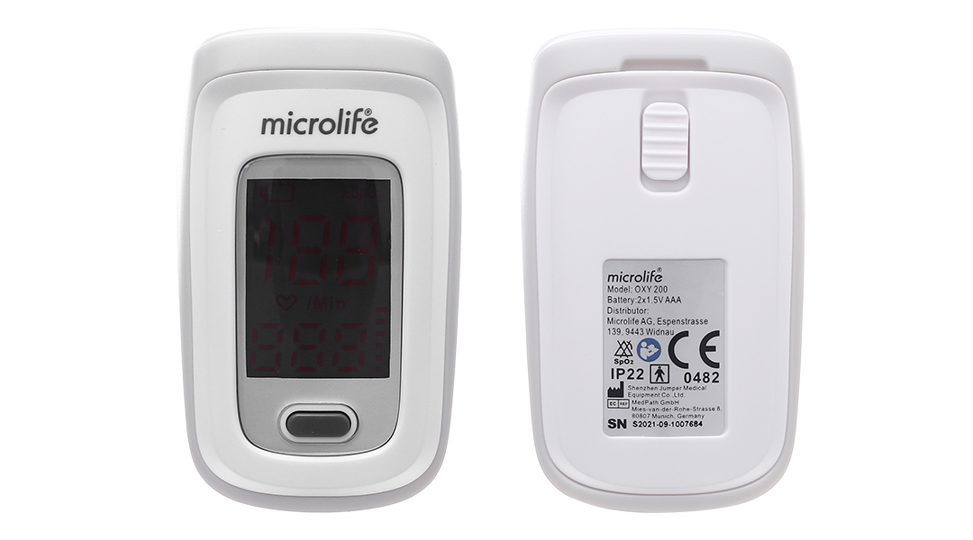 Máy đo nồng độ oxy trong máu SPO2 Microlife Oxy 200