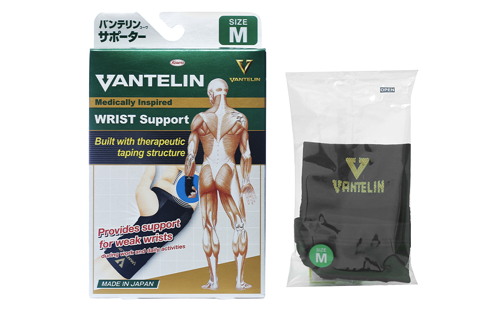 Đai bảo vệ cổ tay Vantelin Wrist Support size M