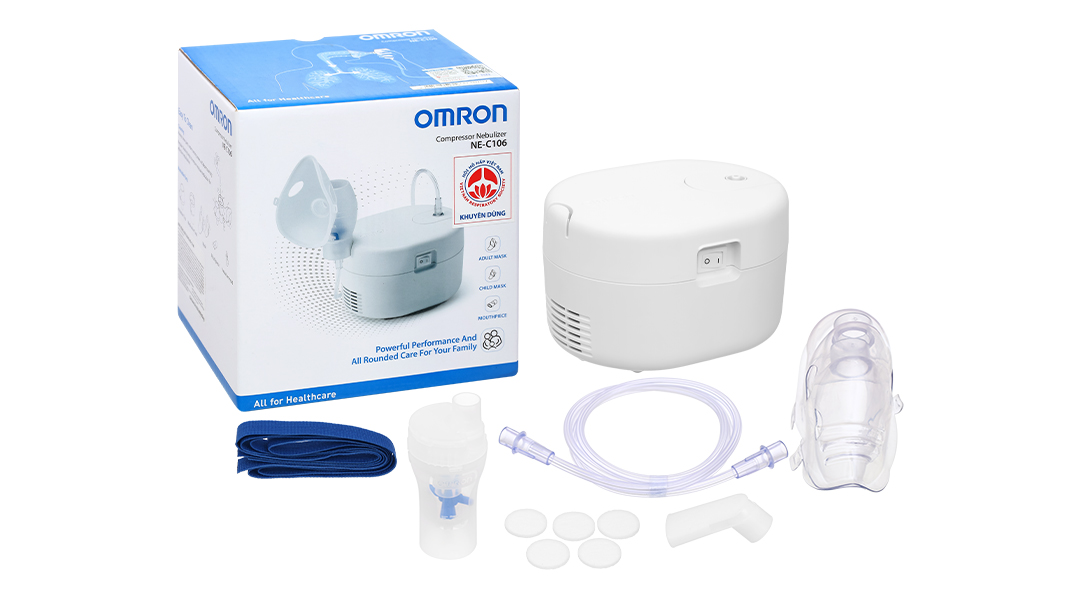 Máy xông khí dung mũi họng Omron NE-C106