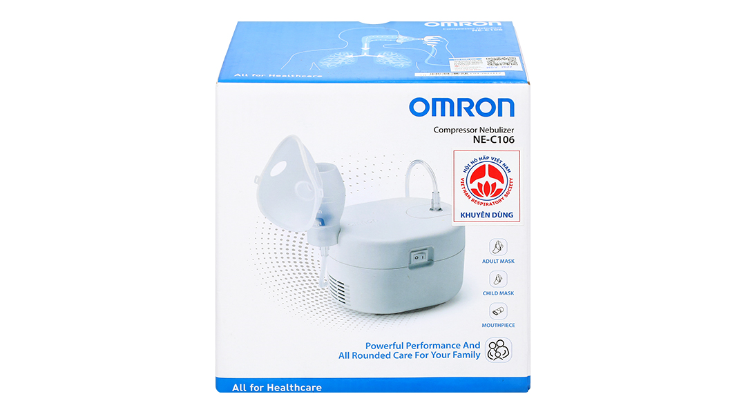 Máy xông khí dung mũi họng Omron NE-C106