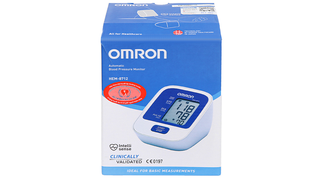 Máy đo huyết áp bắp tay Omron HEM-8712
