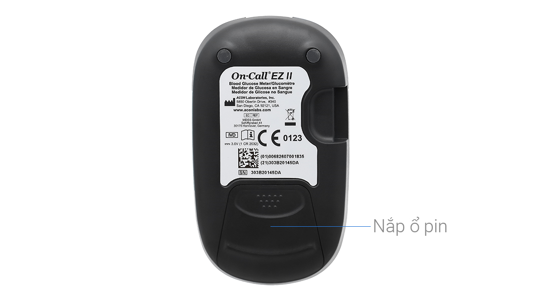 Máy đo đường huyết Acon On Call EZ II (không tặng kèm que thử)