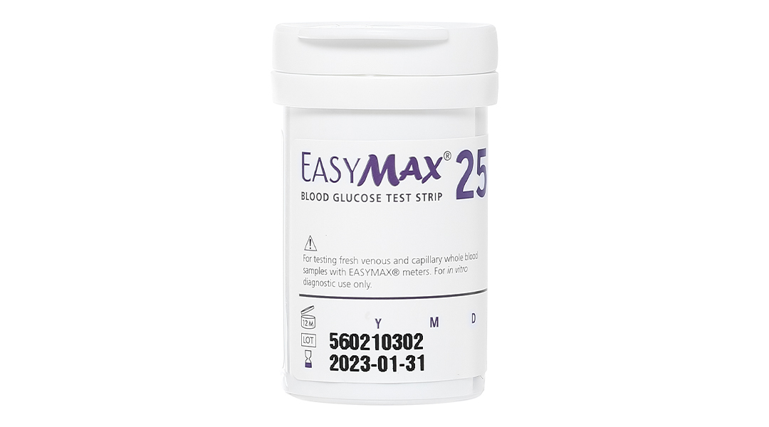 Que thử đường huyết EasyMax