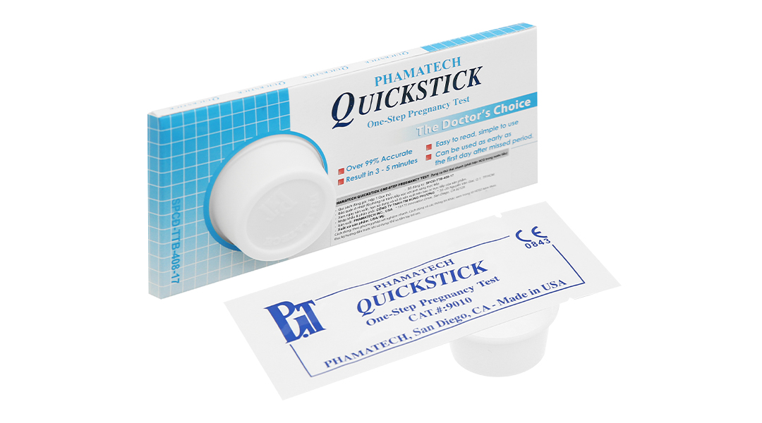 Que thử thai Quickstick One-step Pregnancy Test