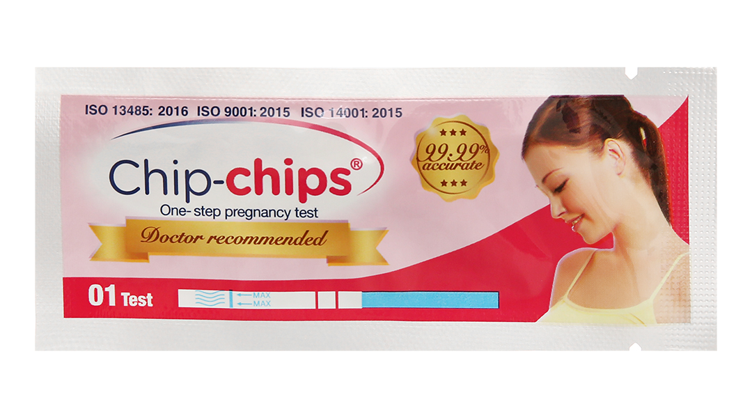 Que thử thai Chip-chips One-step Pregnancy Test