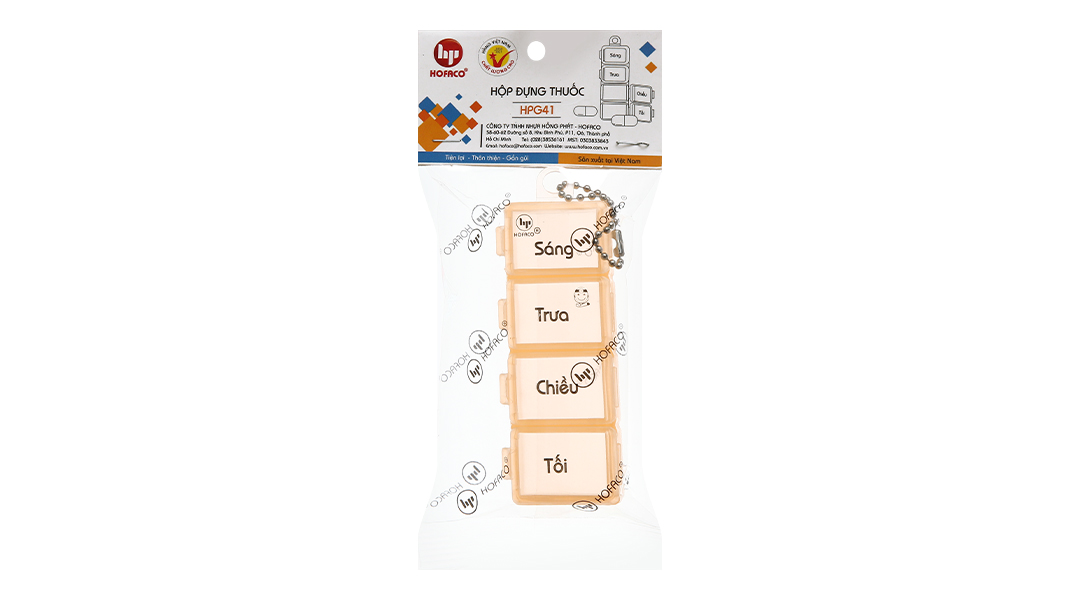 Dụng cụ phân liều thuốc 1 ngày Hofaco