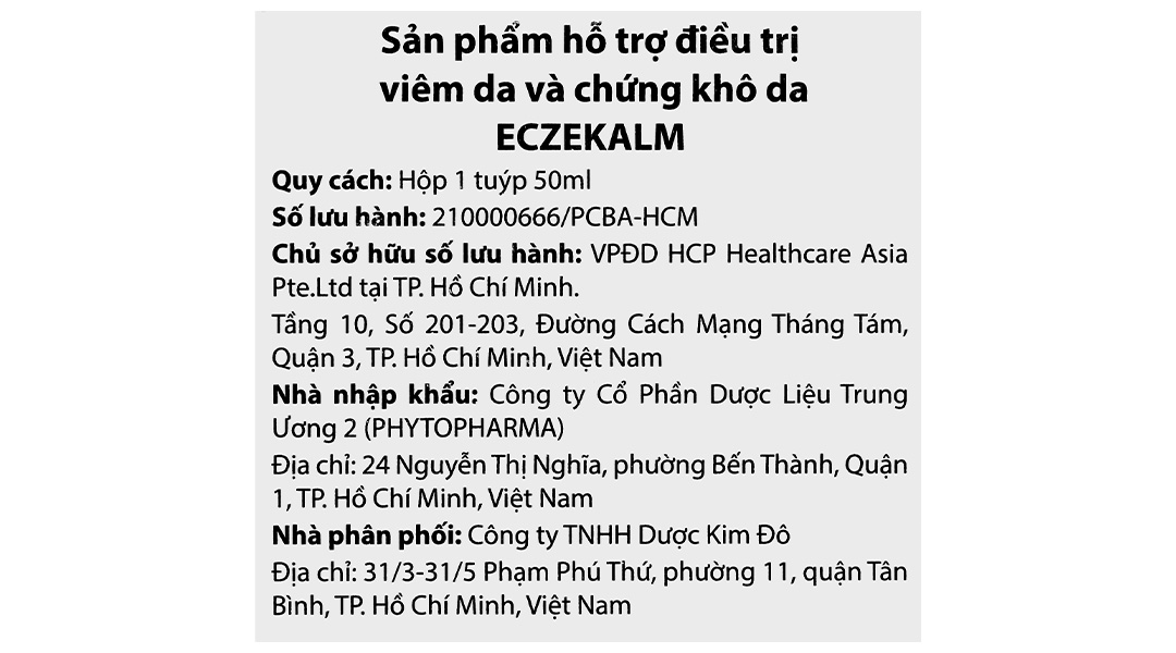 Gel Urgo Eczekalm hỗ trợ trị viêm da và chứng khô da