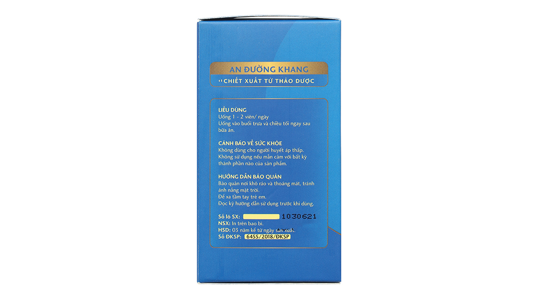 Thực phẩm bảo vệ sức khỏe An Đường Khang
