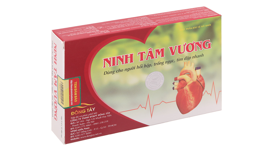 Ninh Tâm Vương giảm hồi hộp, trống ngực