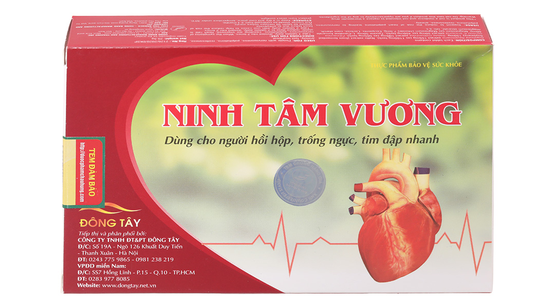 Ninh Tâm Vương giảm hồi hộp, trống ngực