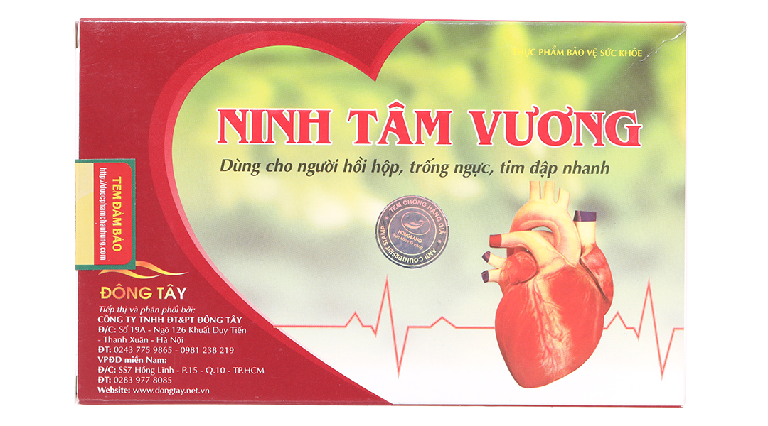 Ninh Tâm Vương giảm hồi hộp, trống ngực