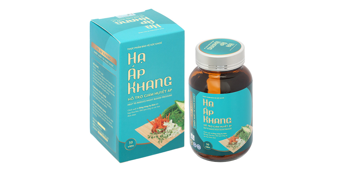 Thực phẩm bảo vệ sức khỏe Hạ Áp Khang