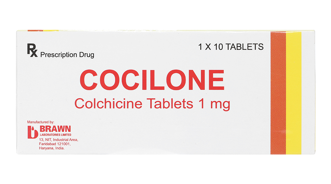 Thuốc Cocilone 1mg phòng và trị gout cấp - 02/2026 | nhathuocankhang.com