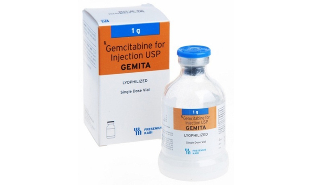 Bột pha tiêm Gemita 1g điều trị ung thư di căn hoặc tiến triển