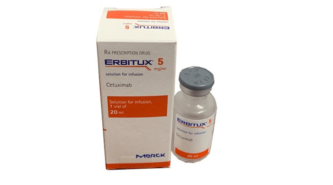 Dung dịch tiêm Erbitux 5mg/ml điều trị ung thư đại tràng, trực tràng