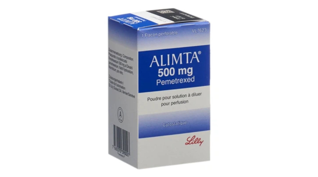 Bột pha tiêm Alimta 500mg điều trị u trung biểu mô màng phổi ác tính