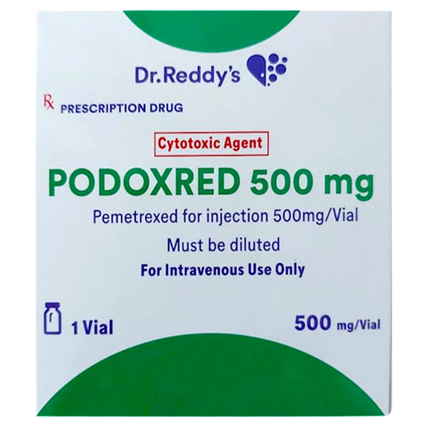 Bột pha tiêm Podoxred 500mg điều trị ung thư