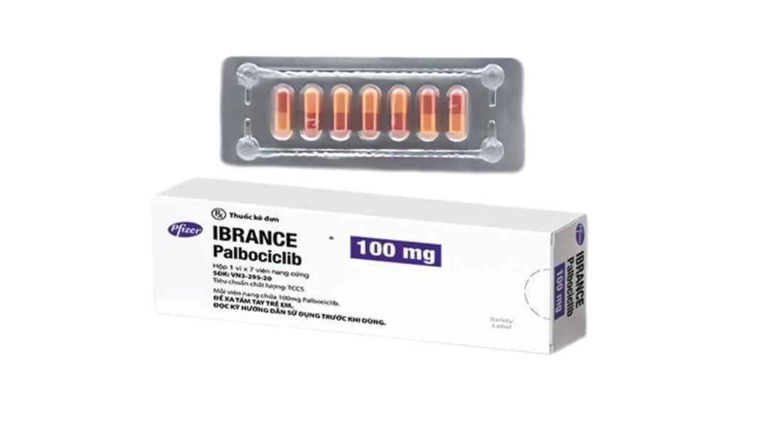 Ibrance 100mg Pfizer chỉ định điều trị một số trường hợp ung thư vú