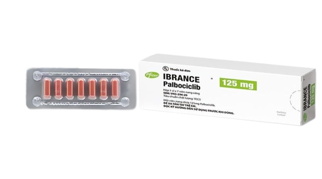 Ibrance 125mg Pfizer chỉ định điều trị một số trường hợp ung thư vú