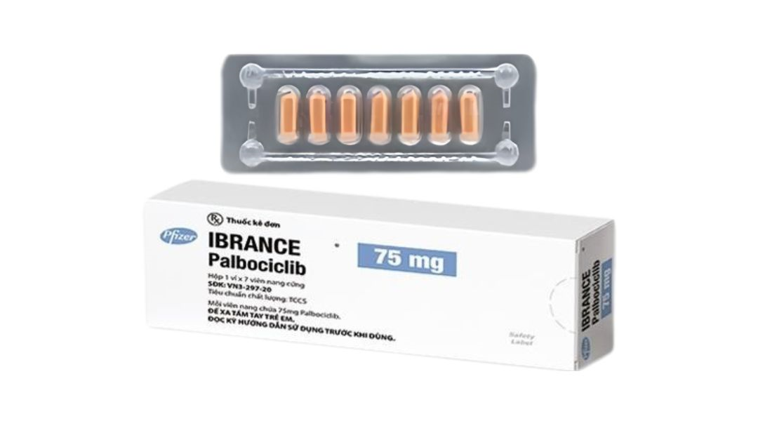 Ibrance 75mg Pfizer chỉ định điều trị một số trường hợp ung thư vú