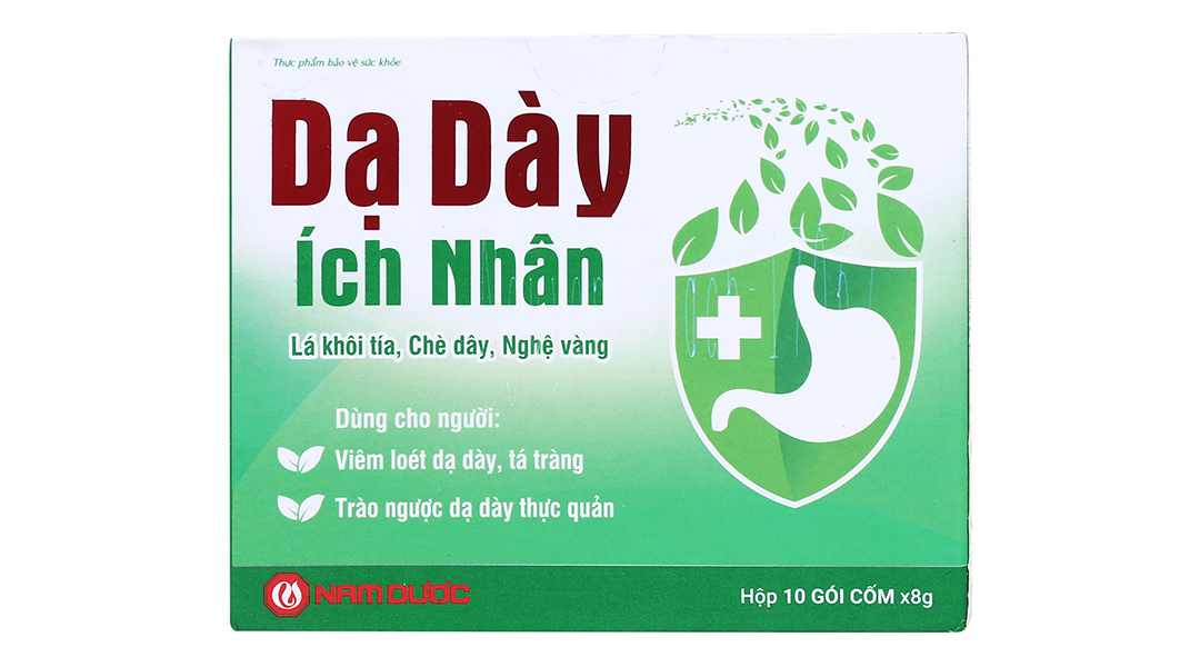 Cốm Dạ Dày Ích Nhân hỗ trợ giảm viêm loét dạ dày