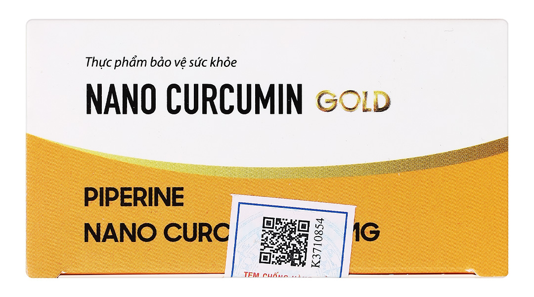 Thực Phẩm Bảo Vệ Sức Khỏe Kingphar Nano Curcumin Gold Hộp 30V