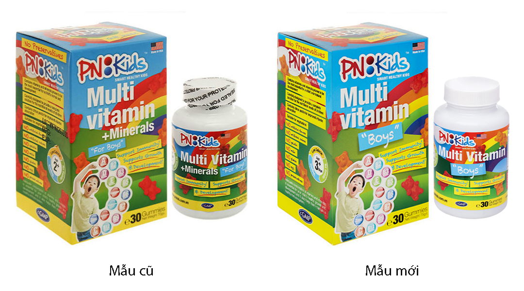 Pn Kids Multivitamin For Boy