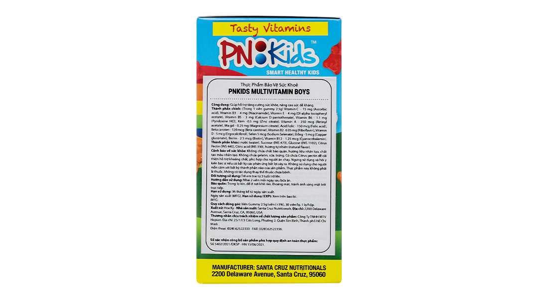 Pn Kids Multivitamin For Boy