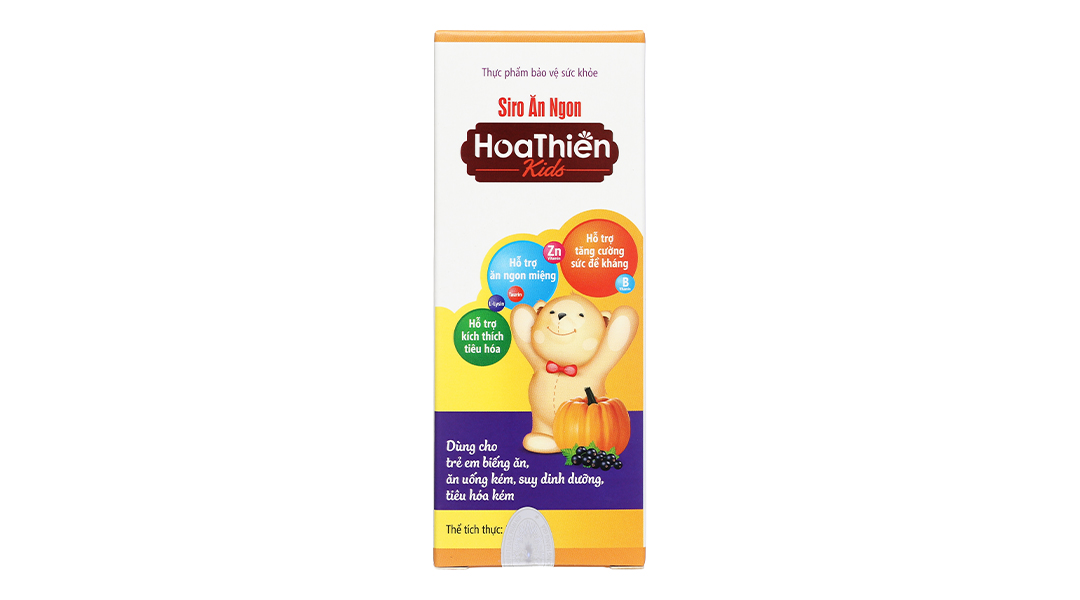 Siro ăn ngon Hoa Thiên kids 120ml