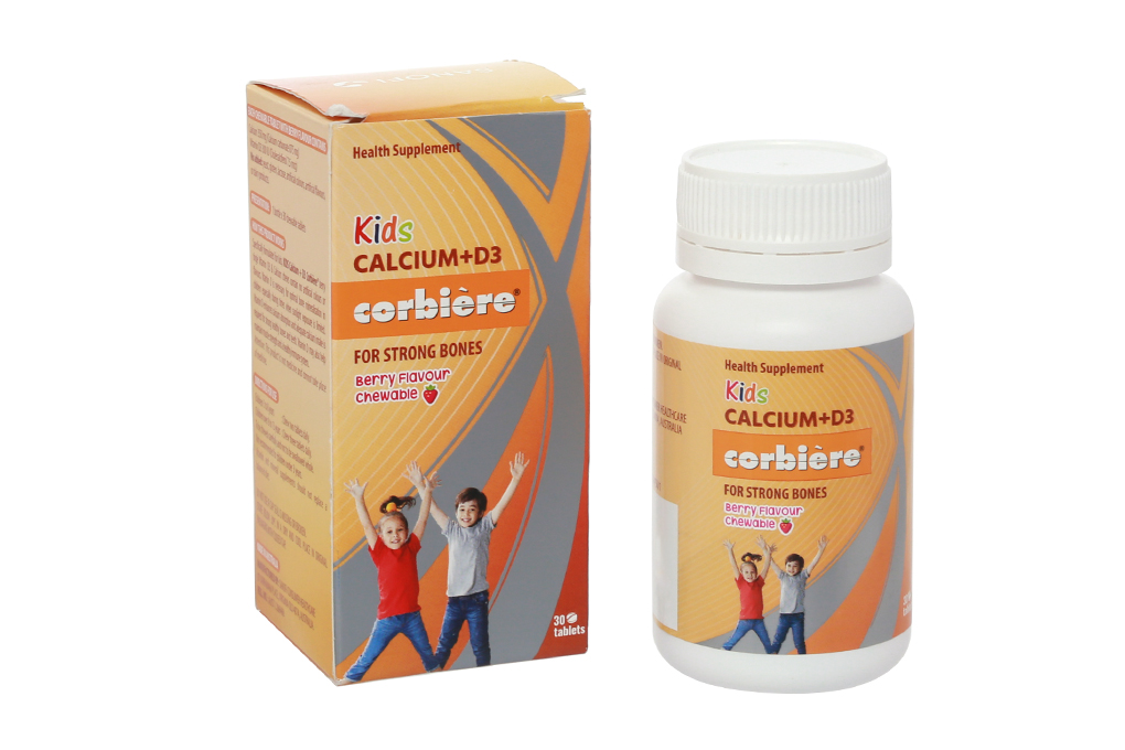 Kids Calcium D3 Corbiere C/30v