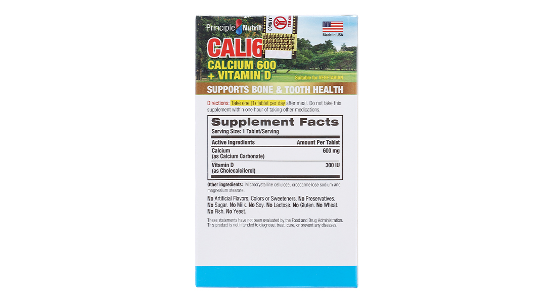 Pn Cali 600 Calcium 600 + Vitamin D C/110V