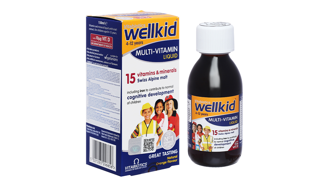 Vitabiotics Wellkid Multi-Vitamin Liquid