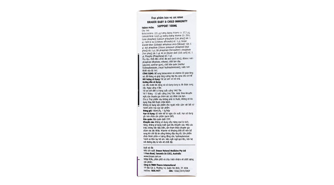 Brauer Baby & Child Immunity Support 100Ml