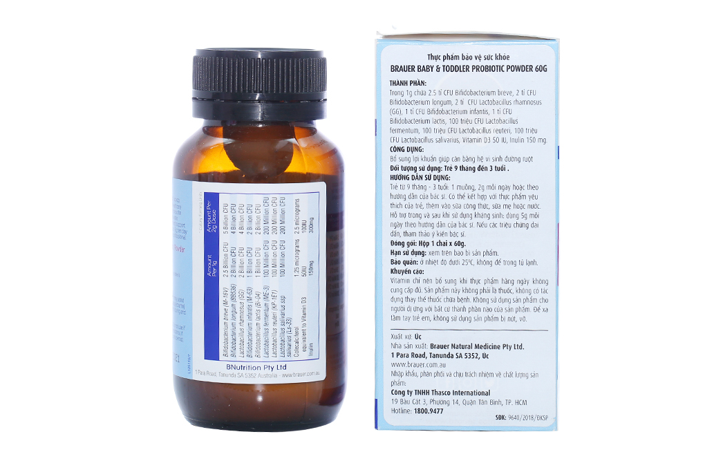 Brauer Baby And Toddler Probiotic Powder 60g
