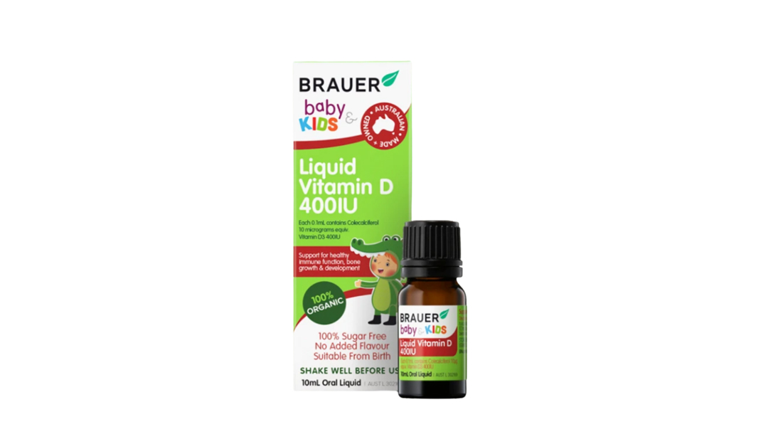 Brauer Baby & Kids Liquid Vitamin D 400iu 10M