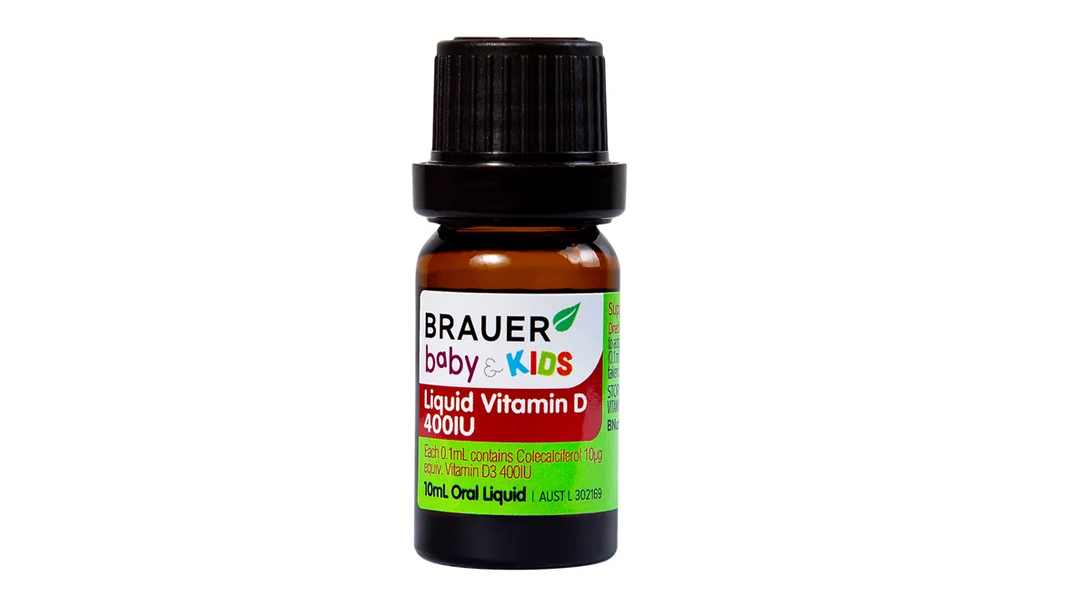 Brauer Baby & Kids Liquid Vitamin D 400iu 10M