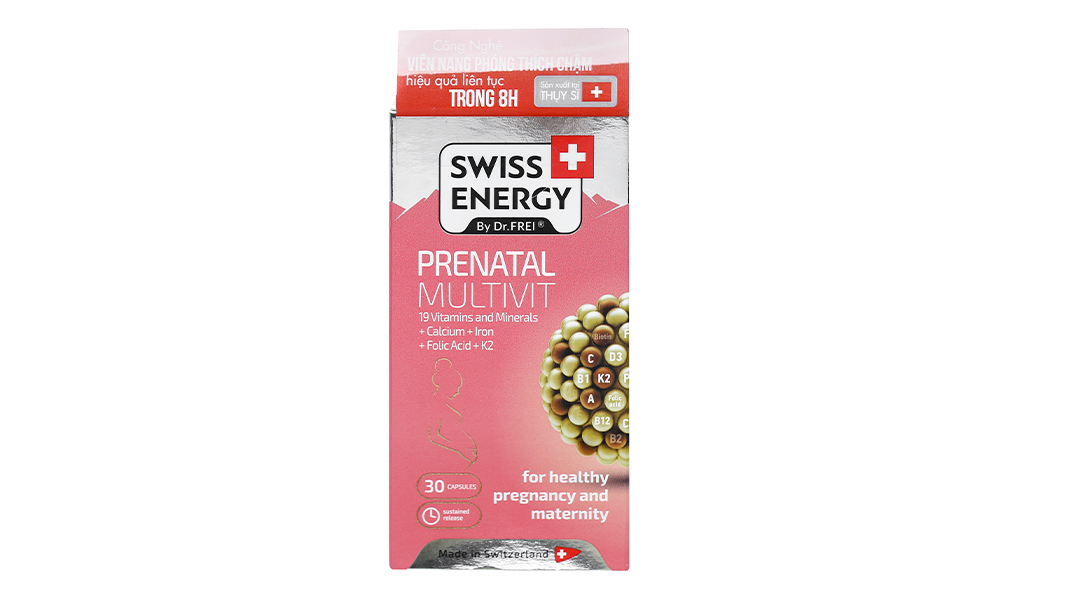 Swiss Energy Prenatal Multivit Hộp 30v