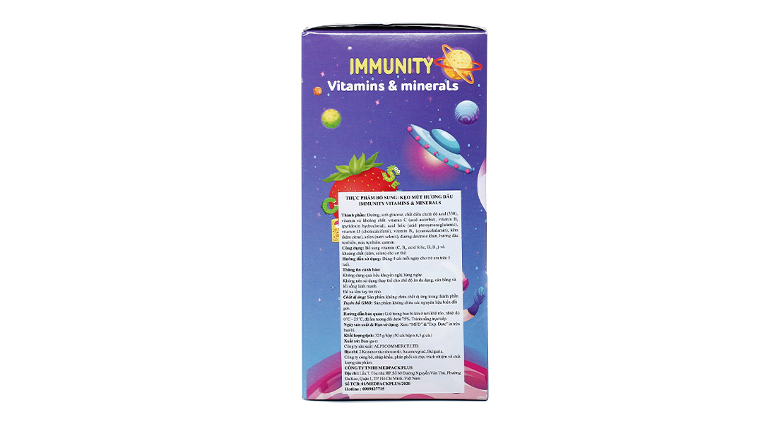 Dr.Frei Immunity Vitamins & Minerals Pack Of Lollipops 10S