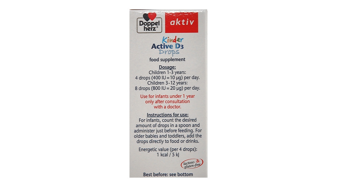 Doppelherz aktiv kinder active d3 drops