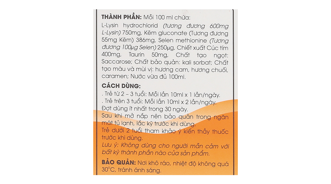 Siro Ăn Ngon Ích Nhi