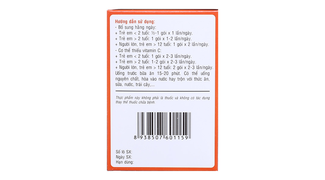 Siro Tăng Sức Đề Kháng Ong Vàng 5Ml hộp 30 gói