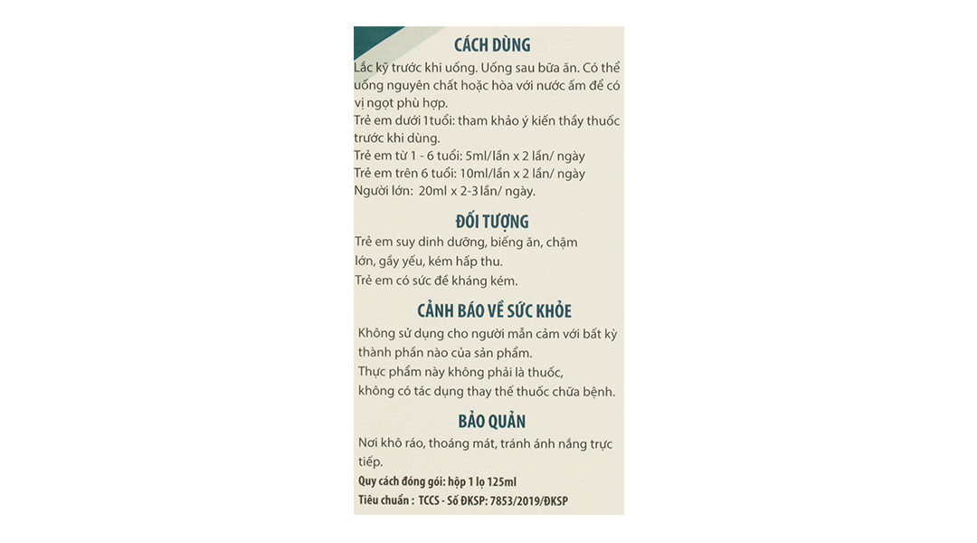 Siro Zinc Abc