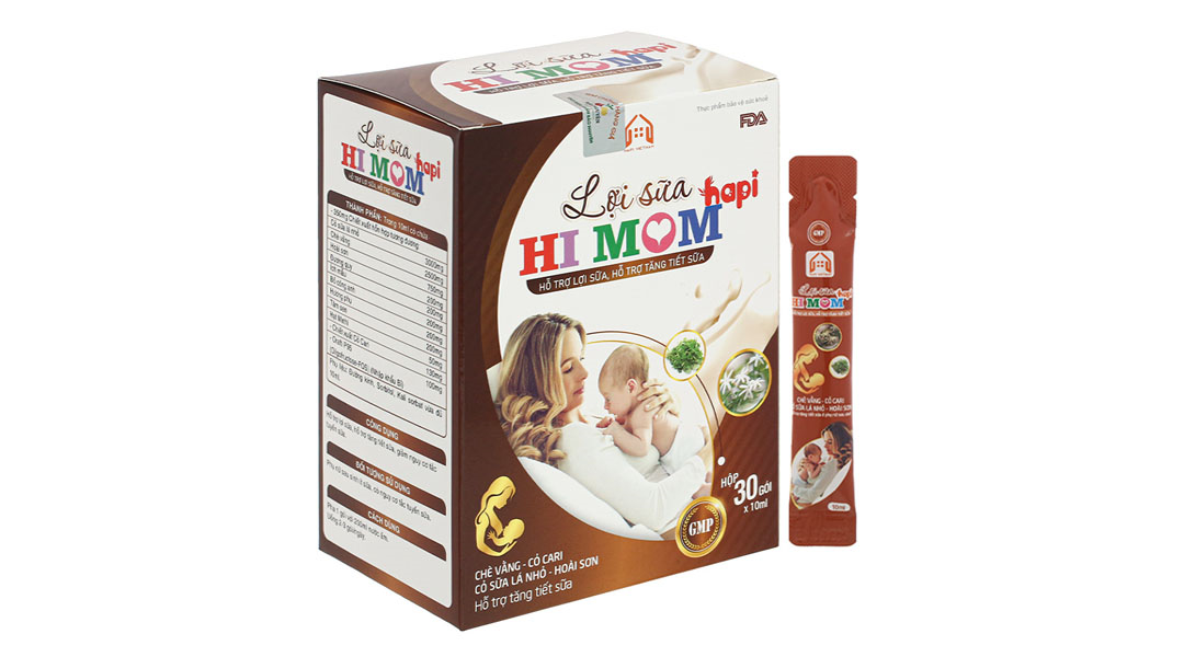 Thực phẩm bảo vệ sức khoẻ Lợi Sữa Hapi Hi Mom
