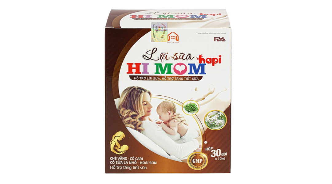 Thực phẩm bảo vệ sức khoẻ Lợi Sữa Hapi Hi Mom
